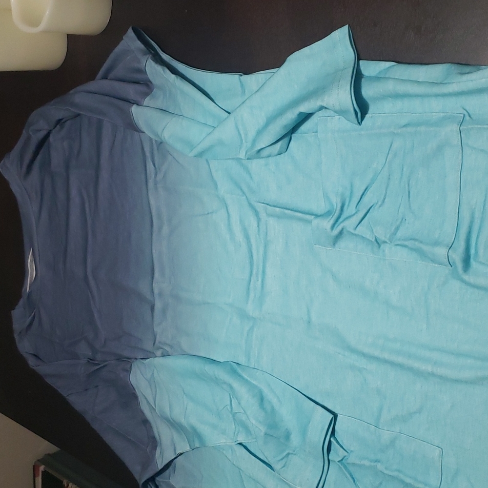 💙New boutique ombre tunic - Picture 5 of 12